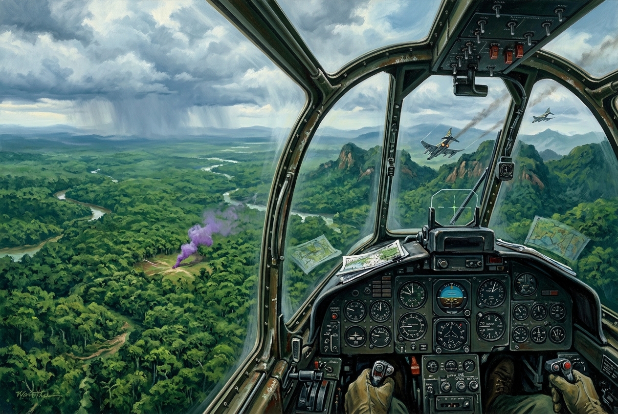 Forward Air Controller Cockpit View