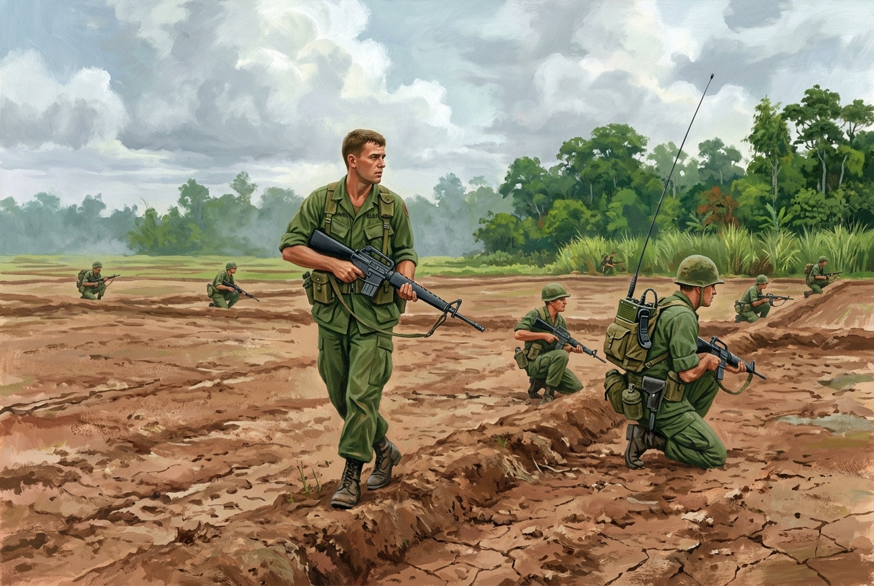 Tactical Dispersion in Rice Paddy